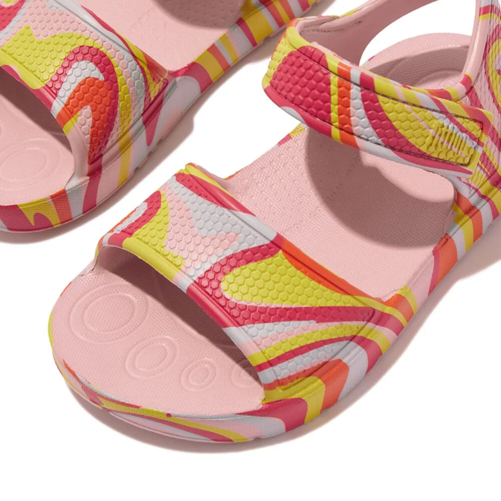 รองเท้าแตะ สำหรับเด็ก รุ่น iQUSHION KIDS TODDLER SWIRLY ERGONOMIC B/S SANDALS