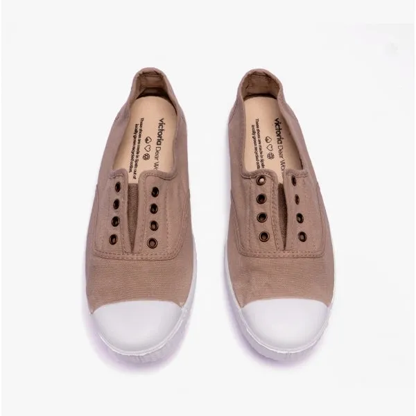 1915 INGLESA DREC Womens Canvas Pumps Beige