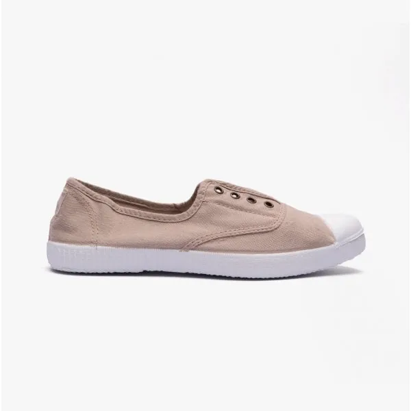 1915 INGLESA DREC Womens Canvas Pumps Beige