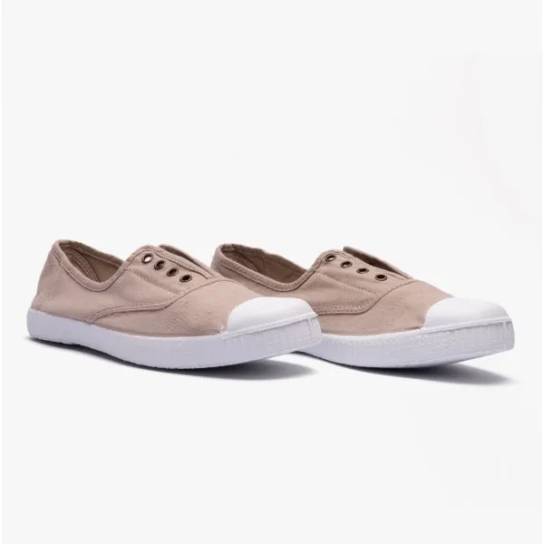 1915 INGLESA DREC Womens Canvas Pumps Beige