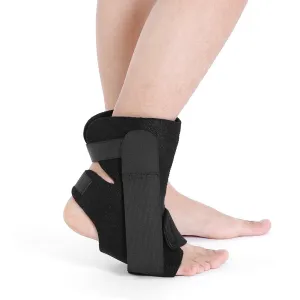 Adjustable Plantar Fasciitis Splint, Orthotic Foot Drop Night Brace for Sleep Support Unisex Elastic Ankle Drop Foot Strap Protector for Pain Relief