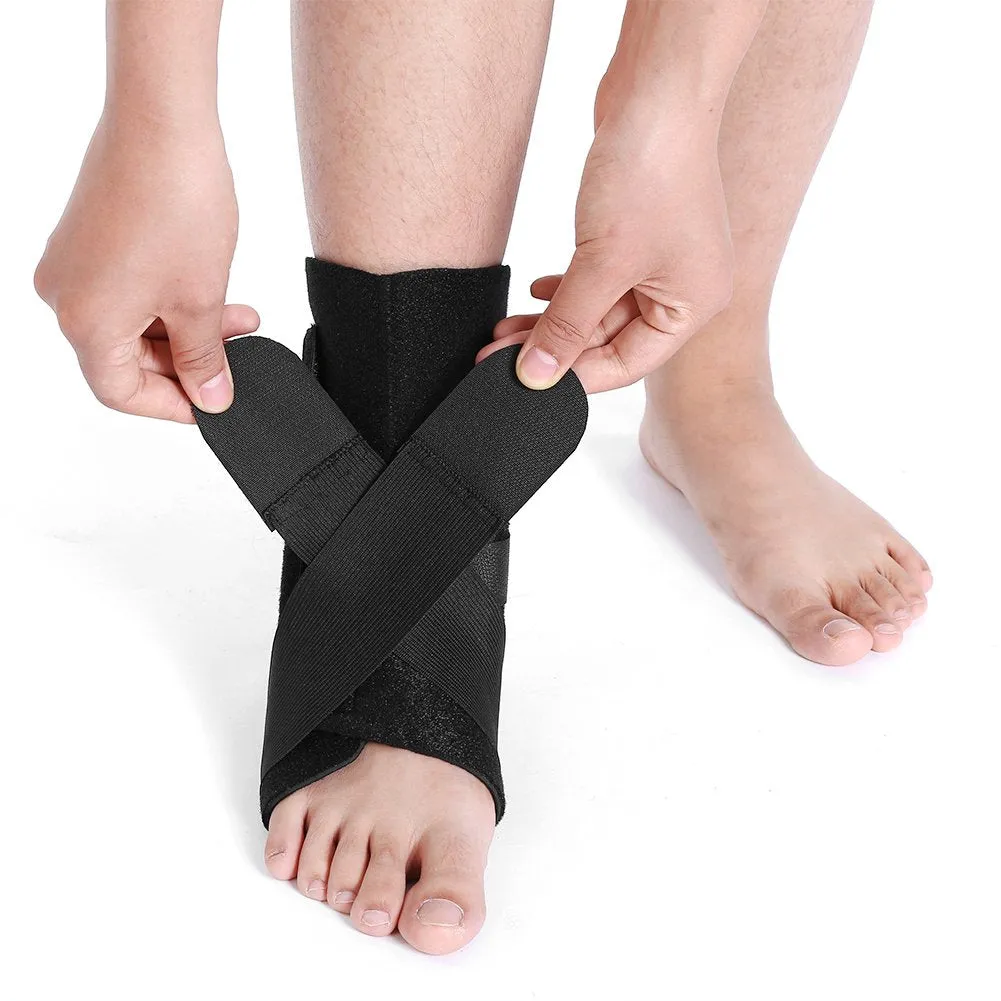 Adjustable Plantar Fasciitis Splint, Orthotic Foot Drop Night Brace for Sleep Support Unisex Elastic Ankle Drop Foot Strap Protector for Pain Relief