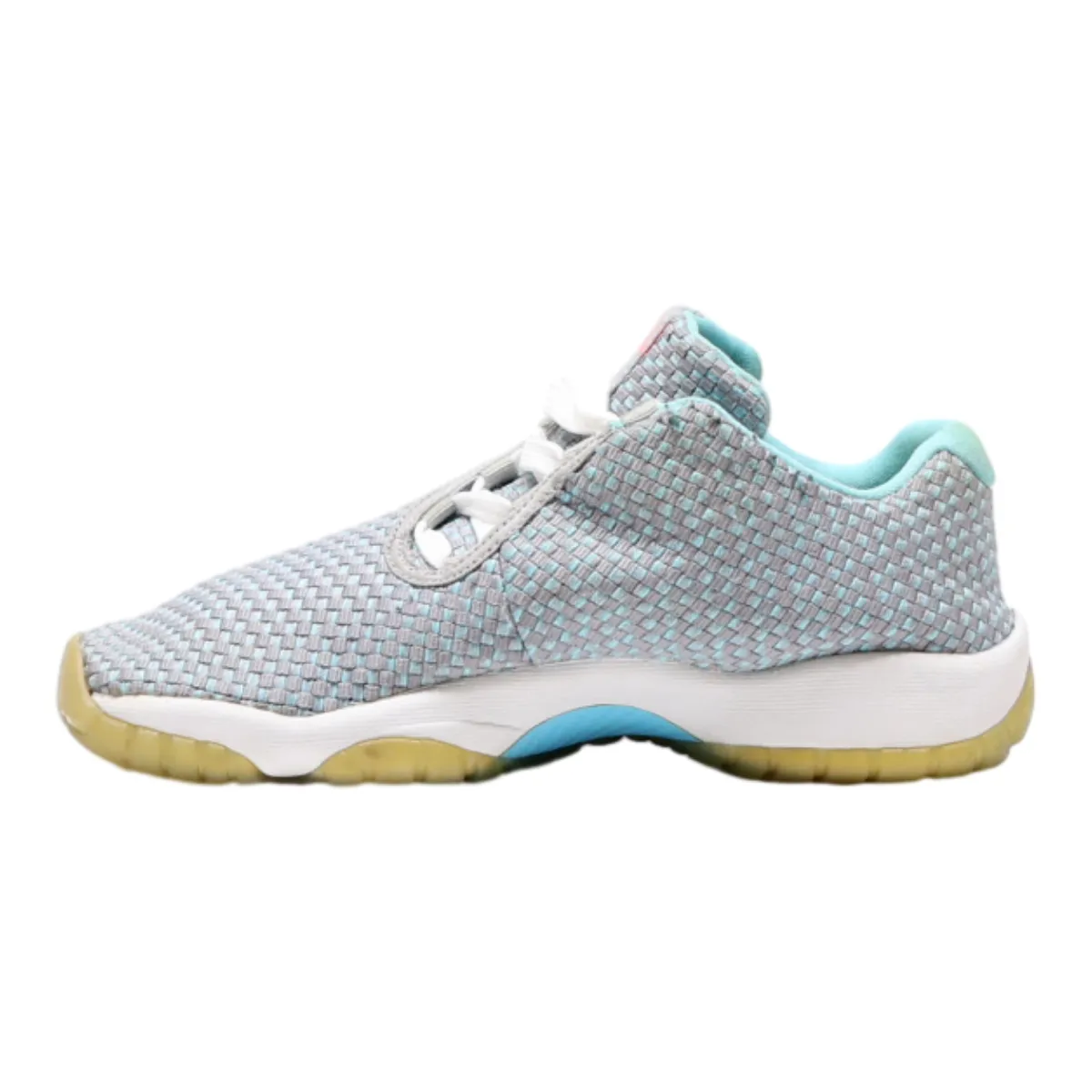 AIR JORDAN Sneaker Trainers Blue Synthetic Girls UK 4.5