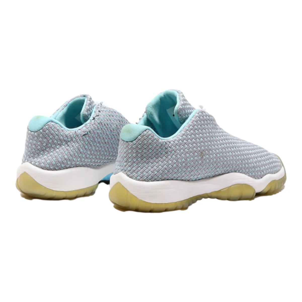 AIR JORDAN Sneaker Trainers Blue Synthetic Girls UK 4.5