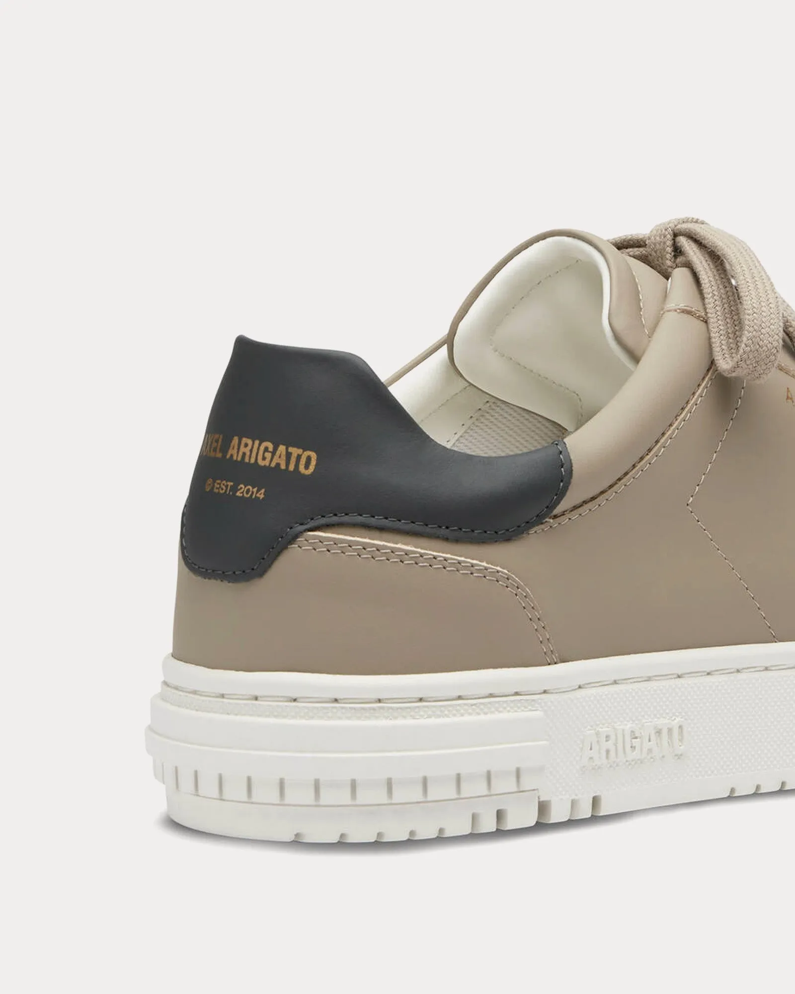 Atlas Dark Beige / White Low Top Sneakers