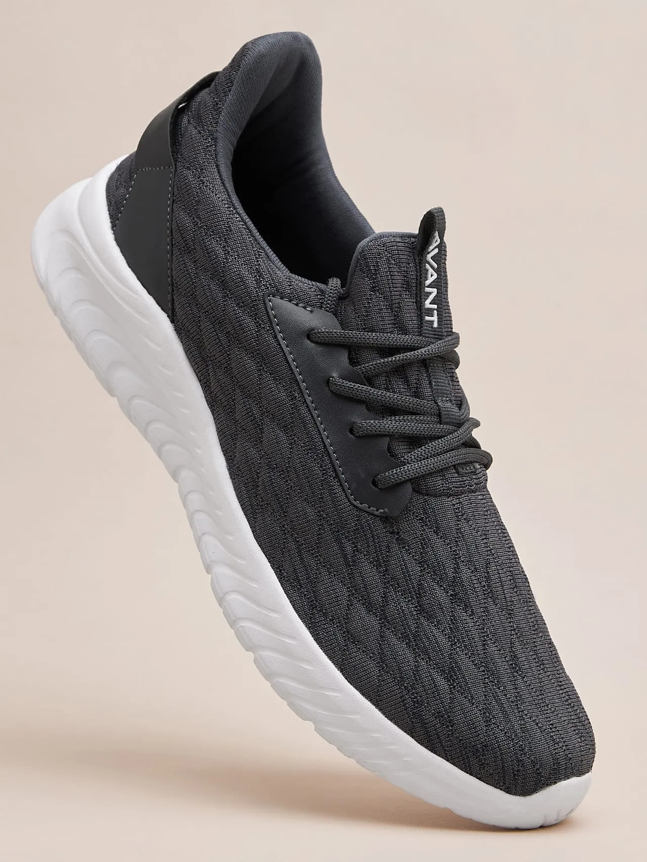 Avant Men's Dynamite Running shoes- D.Grey