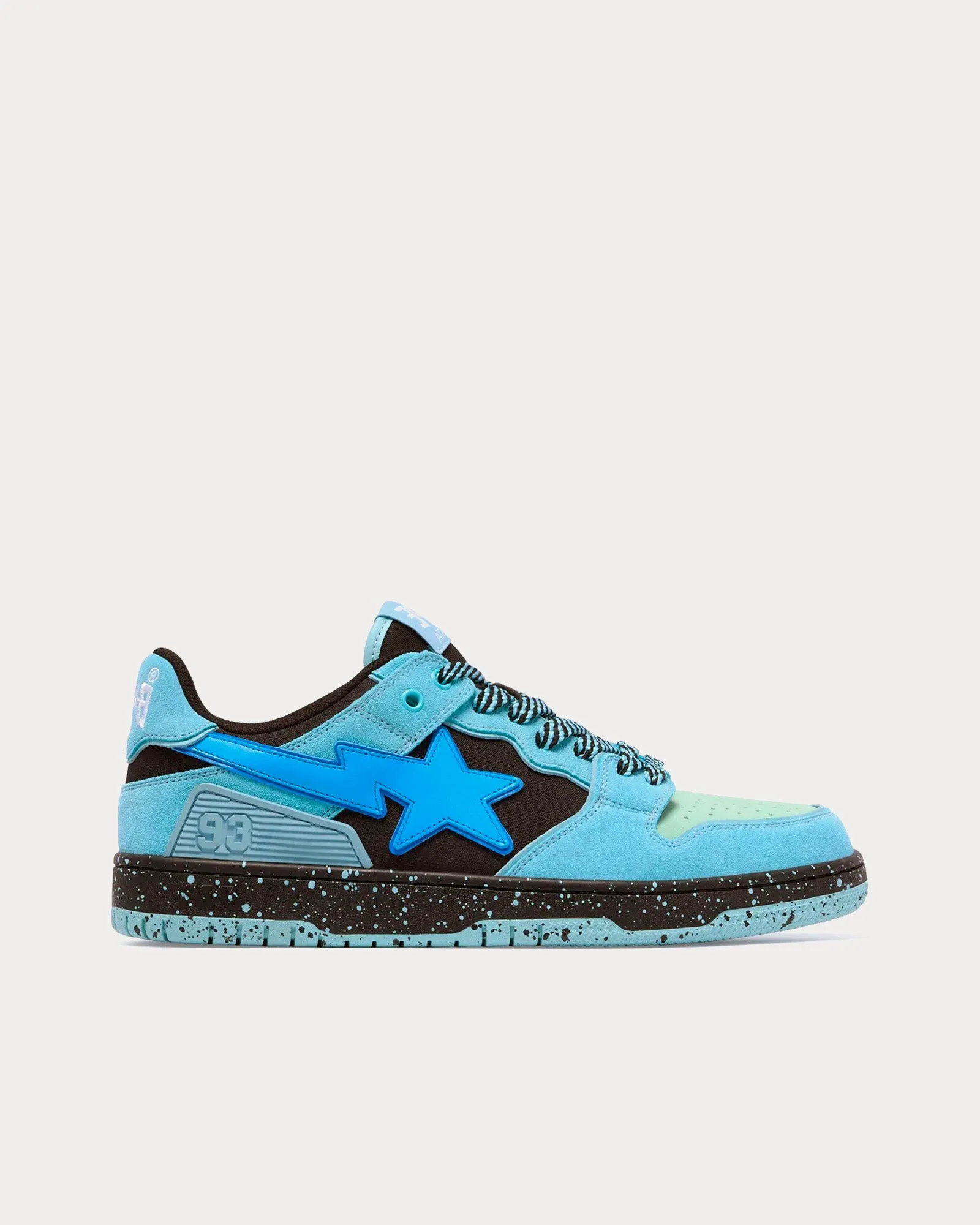 Bape Sk8 Sta #6 Blue / Multi Low Top Sneakers