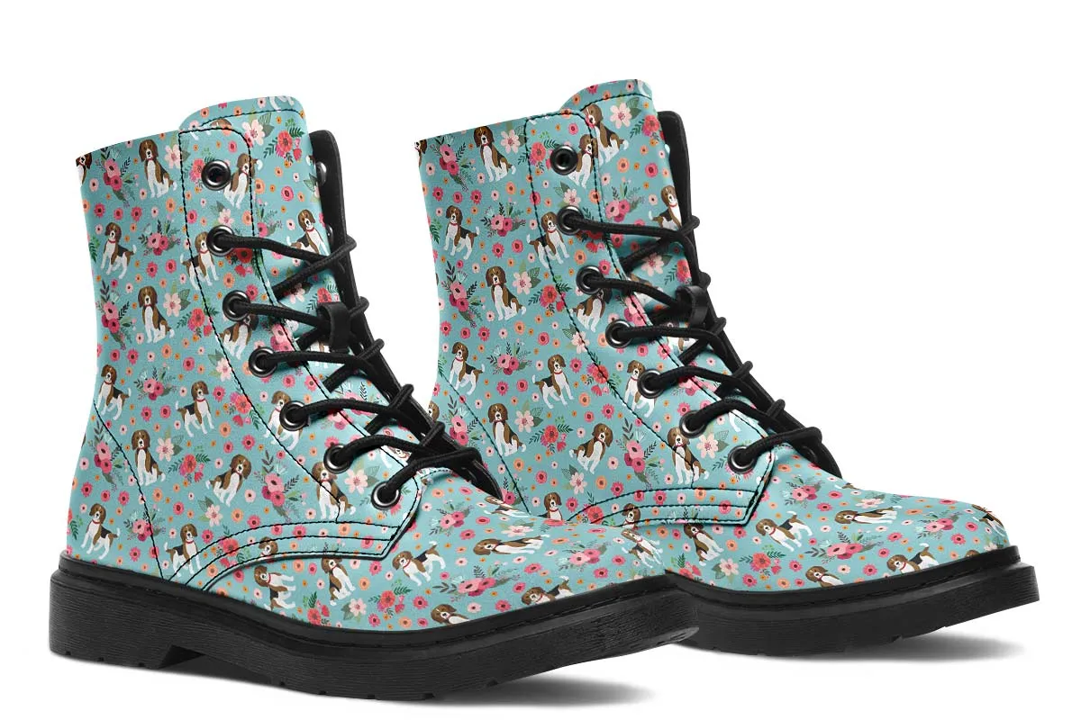 Beagle Flower Boots