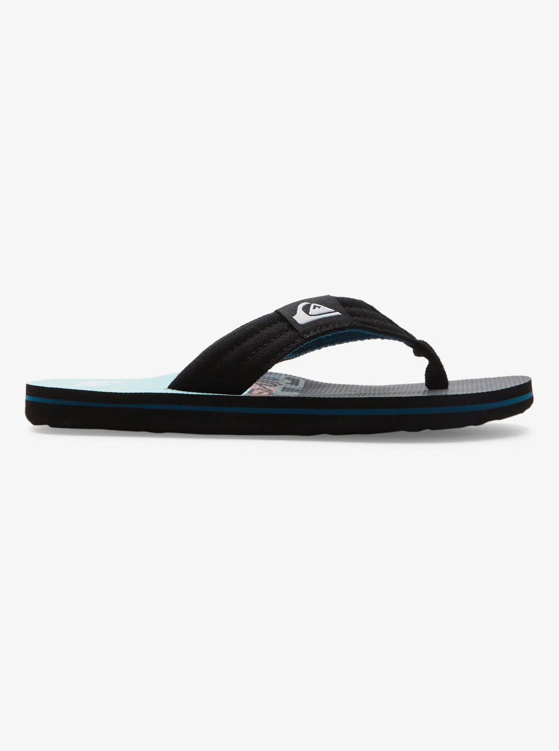 Boys 8-16 Molokai Layback Sandals - Black/Black/Blue
