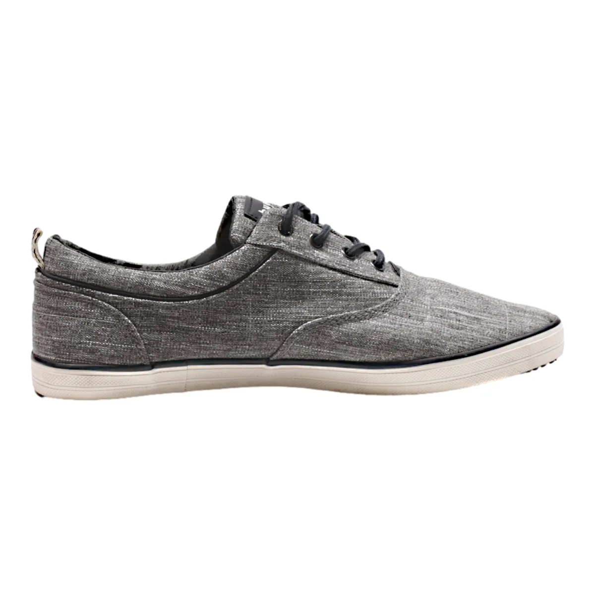 BUGATI Low Top Trainers Grey Canvas Mens UK 9.5
