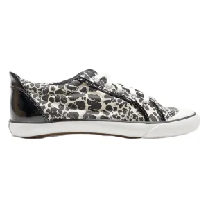 COACH Low Top Trainers Black Canvas Womens UK 7.5