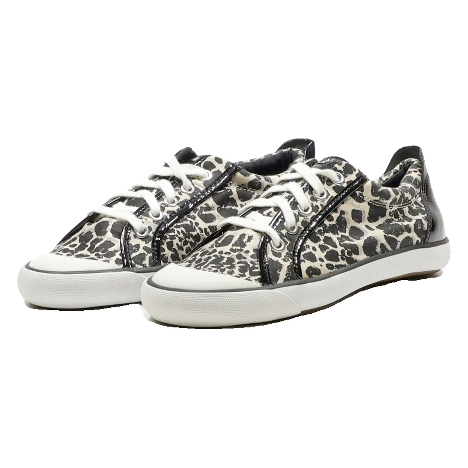 COACH Low Top Trainers Black Canvas Womens UK 7.5