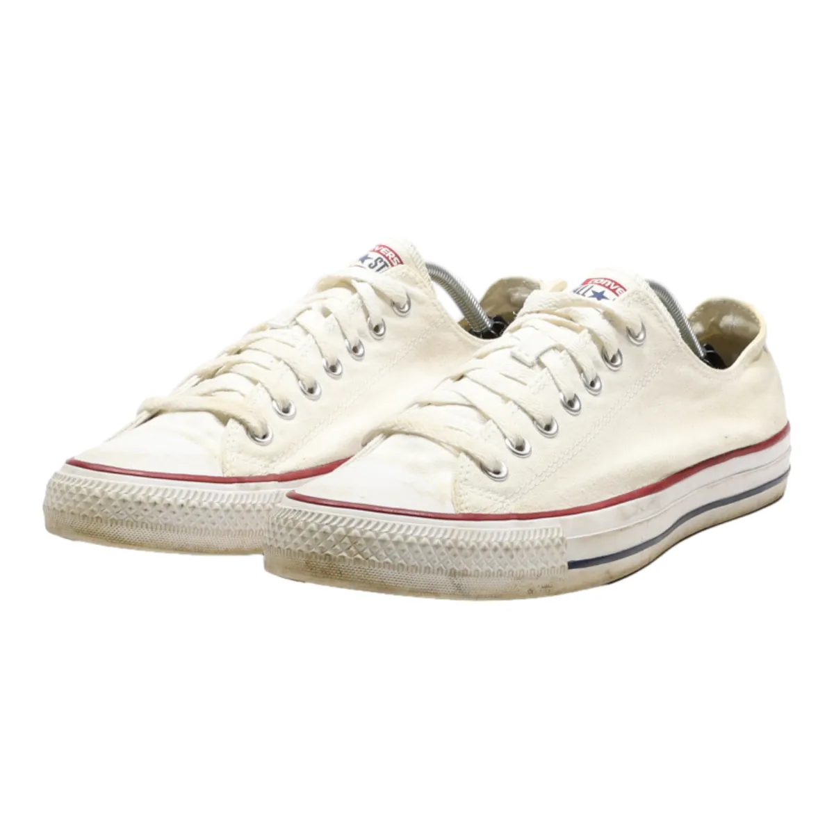 CONVERSE Chuck Taylor All Star 2017 Low Top Trainers White Canvas Mens UK 11