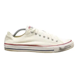 CONVERSE Chuck Taylor All Star 2017 Low Top Trainers White Canvas Mens UK 11