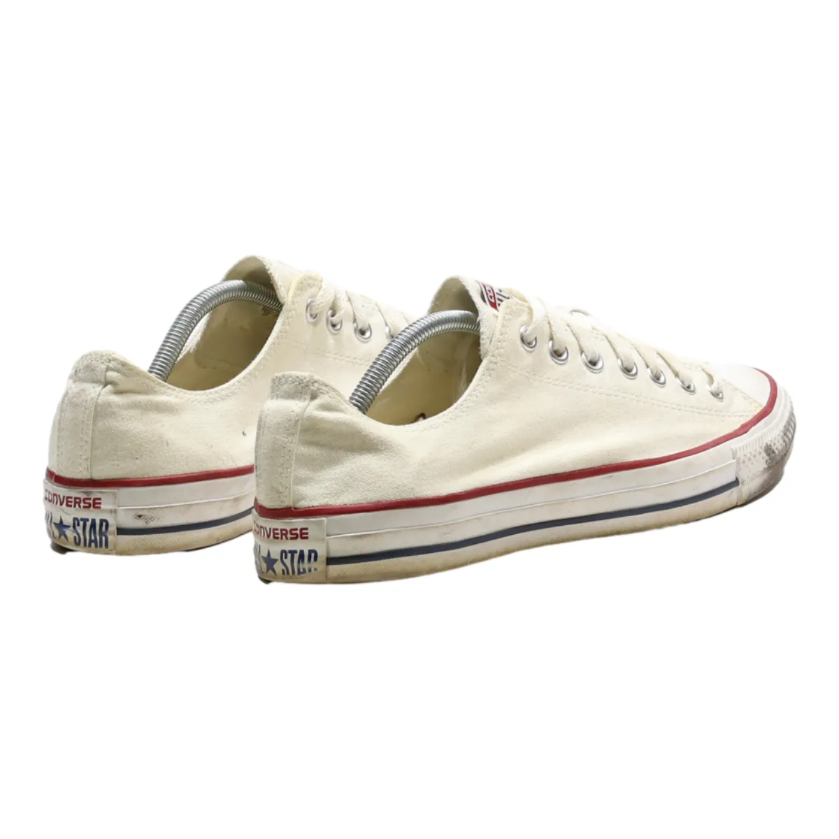 CONVERSE Chuck Taylor All Star 2017 Low Top Trainers White Canvas Mens UK 11