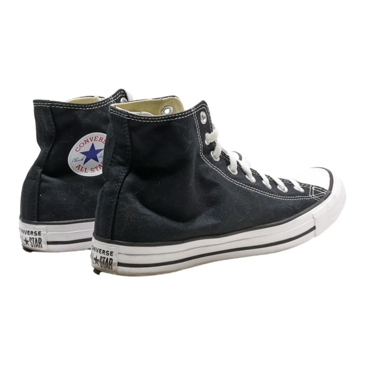 CONVERSE Chuck Taylor All Star High Top Trainers Black Canvas Womens UK 9.5