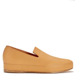 Feit - Natural Veg Tan Hand Sewn Wholecut Slipper