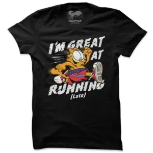 Garfield - Great At Running Late T-Shirt