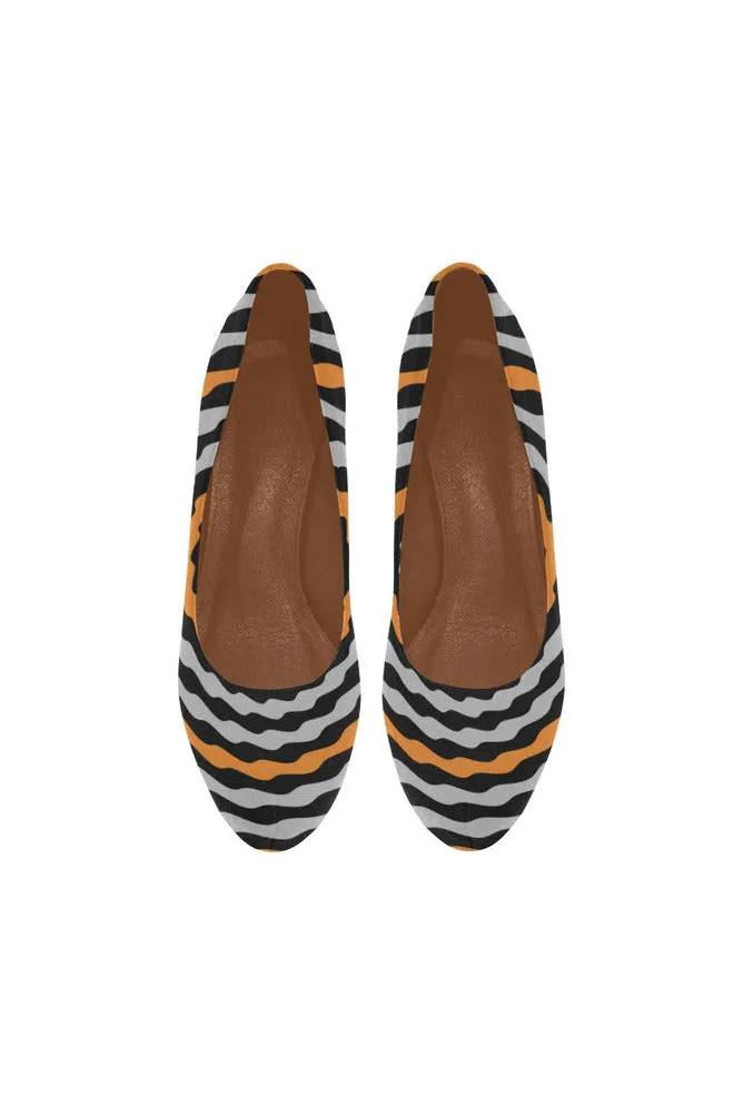 Hypnotic Orange Women's High Heels