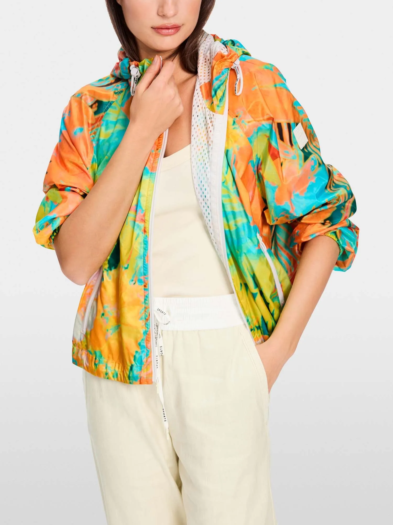 Marc Cain Sports Rethink Together Hooded Outdoor Jacket