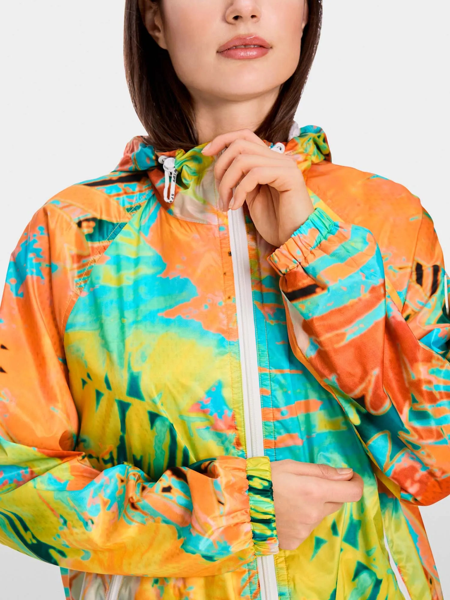 Marc Cain Sports Rethink Together Hooded Outdoor Jacket