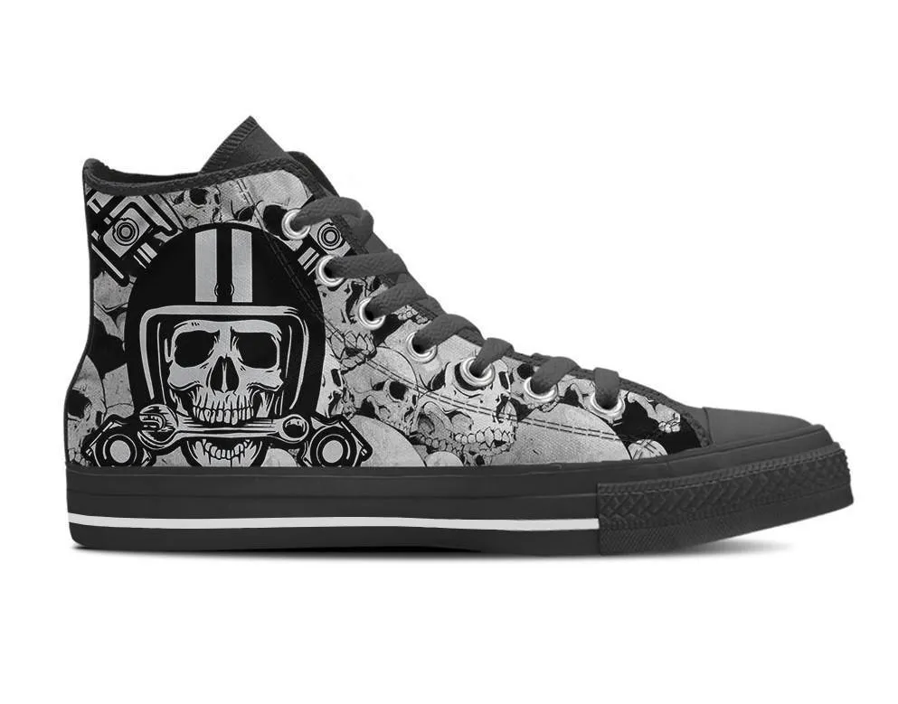 Men's Gothic High Top Shoes