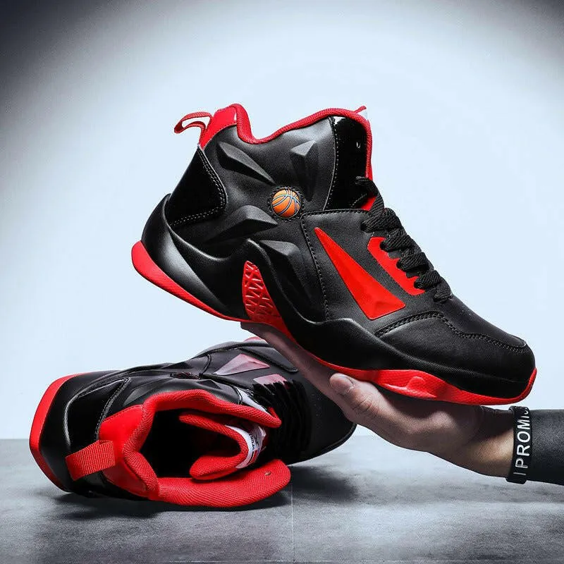 Men’s High-Top Basketball Shoes – Non-Slip & Light | FETZON