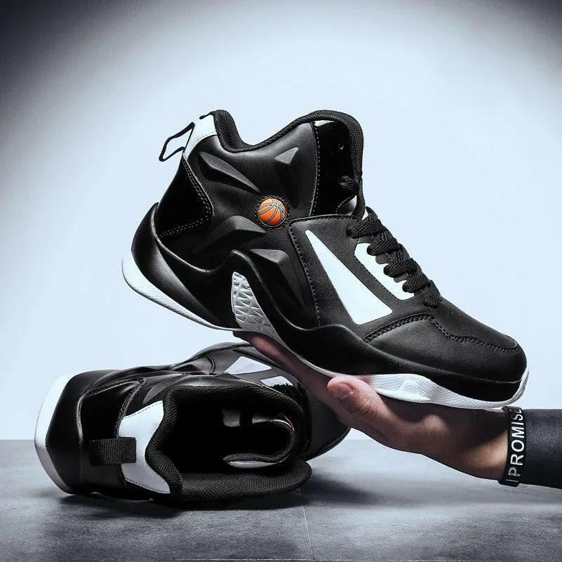Men’s High-Top Basketball Shoes – Non-Slip & Light | FETZON