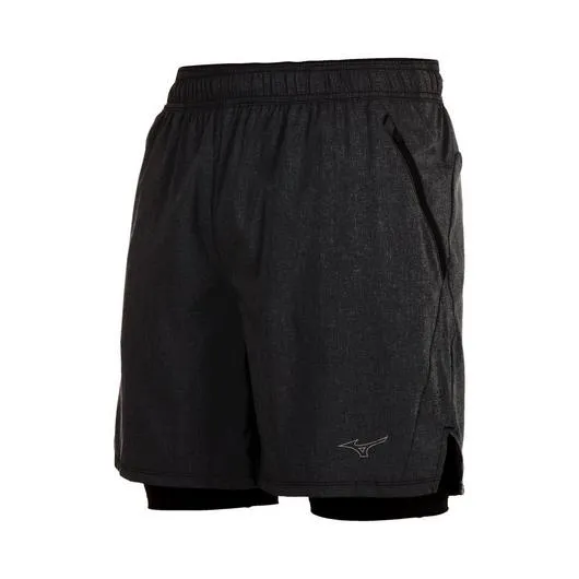 Men's Mizuno Alpha Eco 7" 2-In-1 Shorts