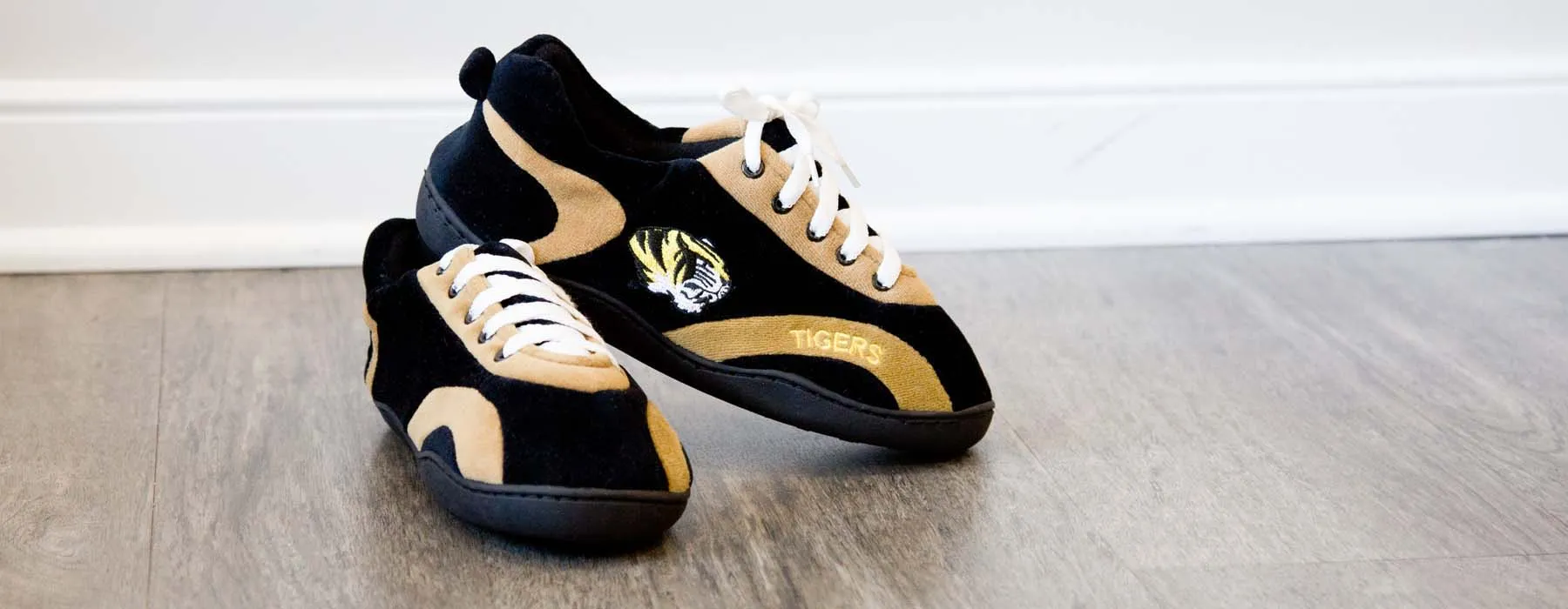 Missouri Tigers All Around Rubber Soled Slippers