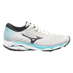 MIZUNO Wave Inspire Sneaker Trainers Grey Synthetic Womens UK 7