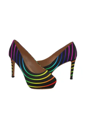 Neon Nights Women's High Heels