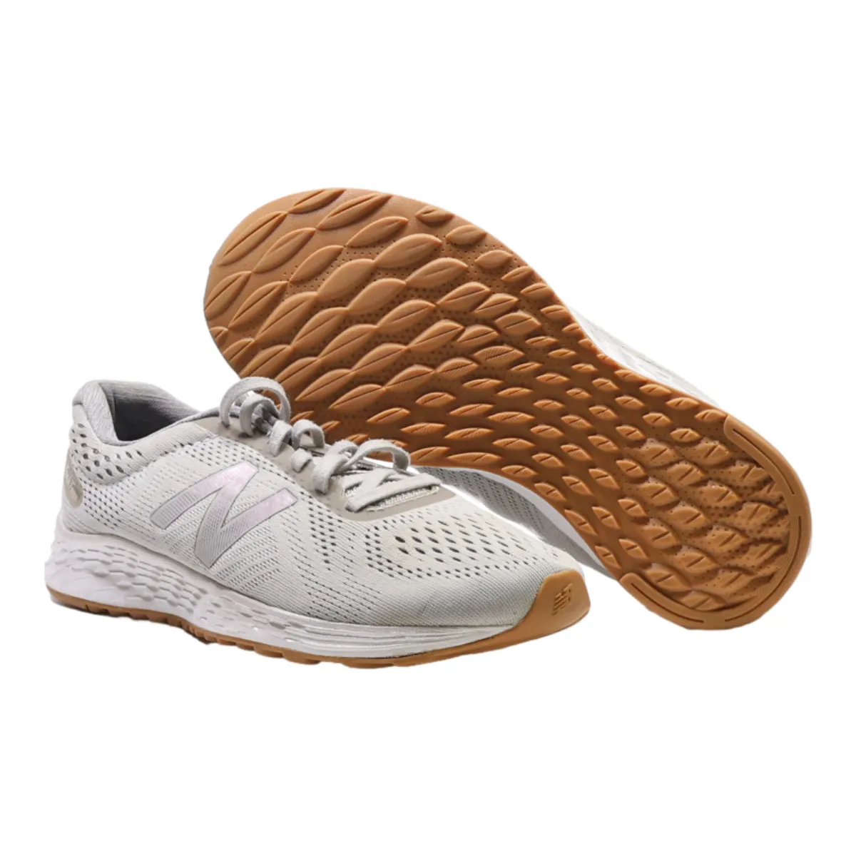 NEW BALANCE Sneaker Trainers Grey Synthetic Womens UK 6