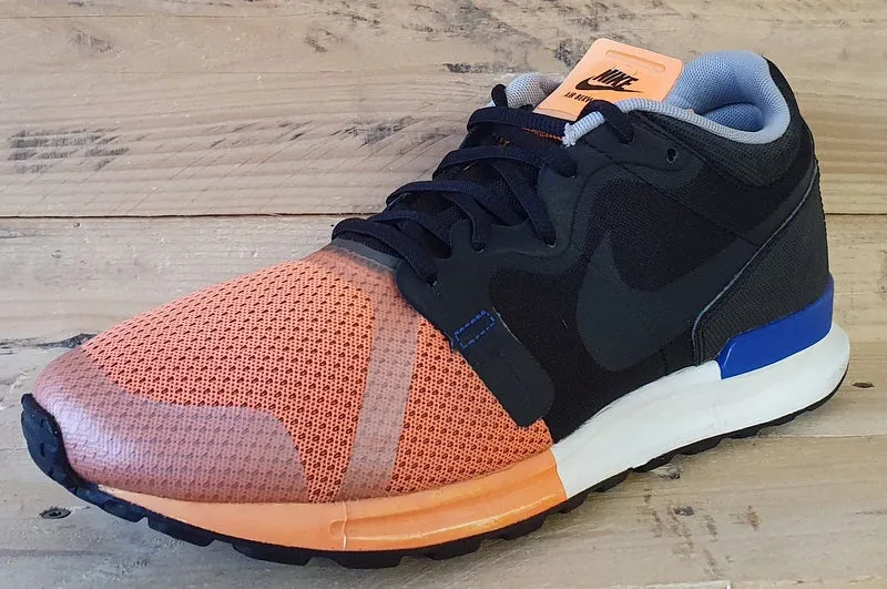 Nike Air Berwuda Low Textile Trainers UK9/US10/EU44 599473-008 Orange/Black