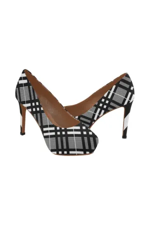 Plaid Planner Women's High Heels