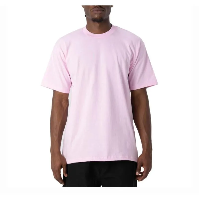 Pro Club Men'S Heavyweight Short Sleeve T-Shirt Top Outfit Cotton Crewneck Original Classic Fabric