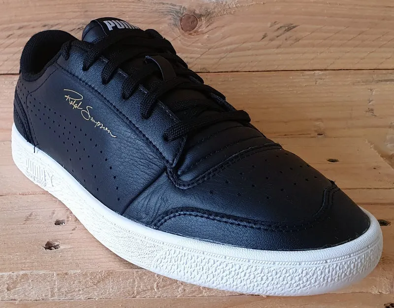 Puma Ralph Sampson Low Leather Trainers UK6/US7/EU39 371591-02 Black/White