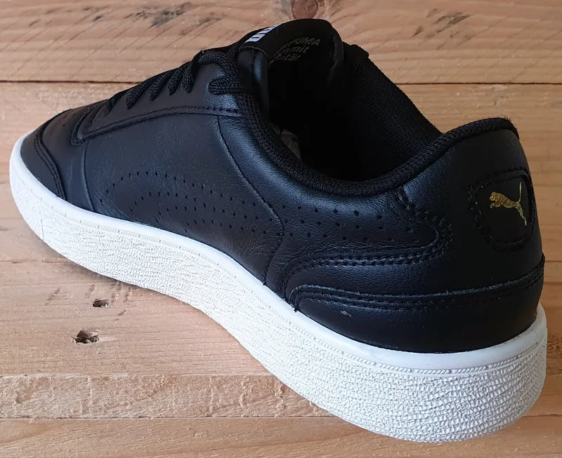 Puma Ralph Sampson Low Leather Trainers UK6/US7/EU39 371591-02 Black/White