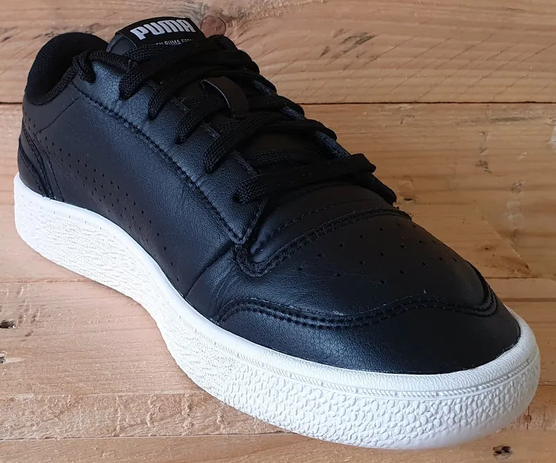 Puma Ralph Sampson Low Leather Trainers UK6/US7/EU39 371591-02 Black/White