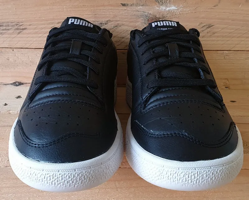 Puma Ralph Sampson Low Leather Trainers UK6/US7/EU39 371591-02 Black/White