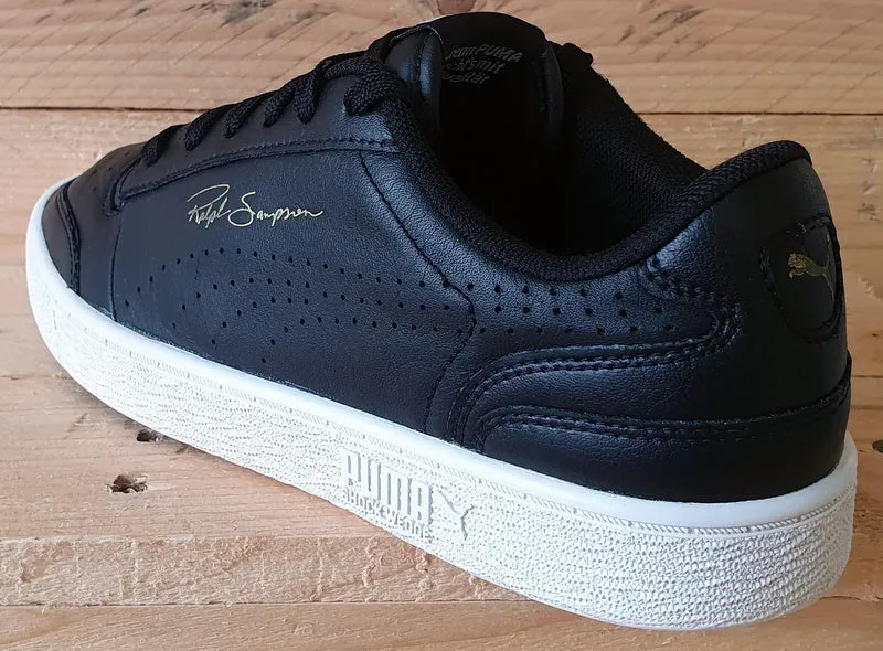 Puma Ralph Sampson Low Leather Trainers UK6/US7/EU39 371591-02 Black/White