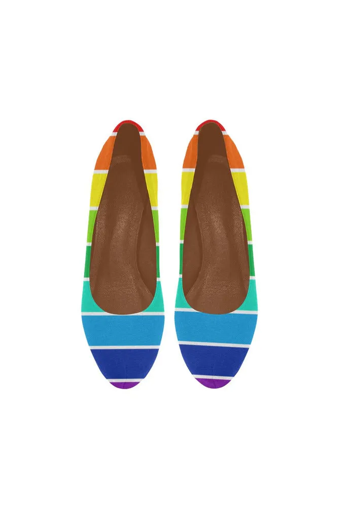 Rainbow Bright Artsadd Women's High Heels (Model 044)