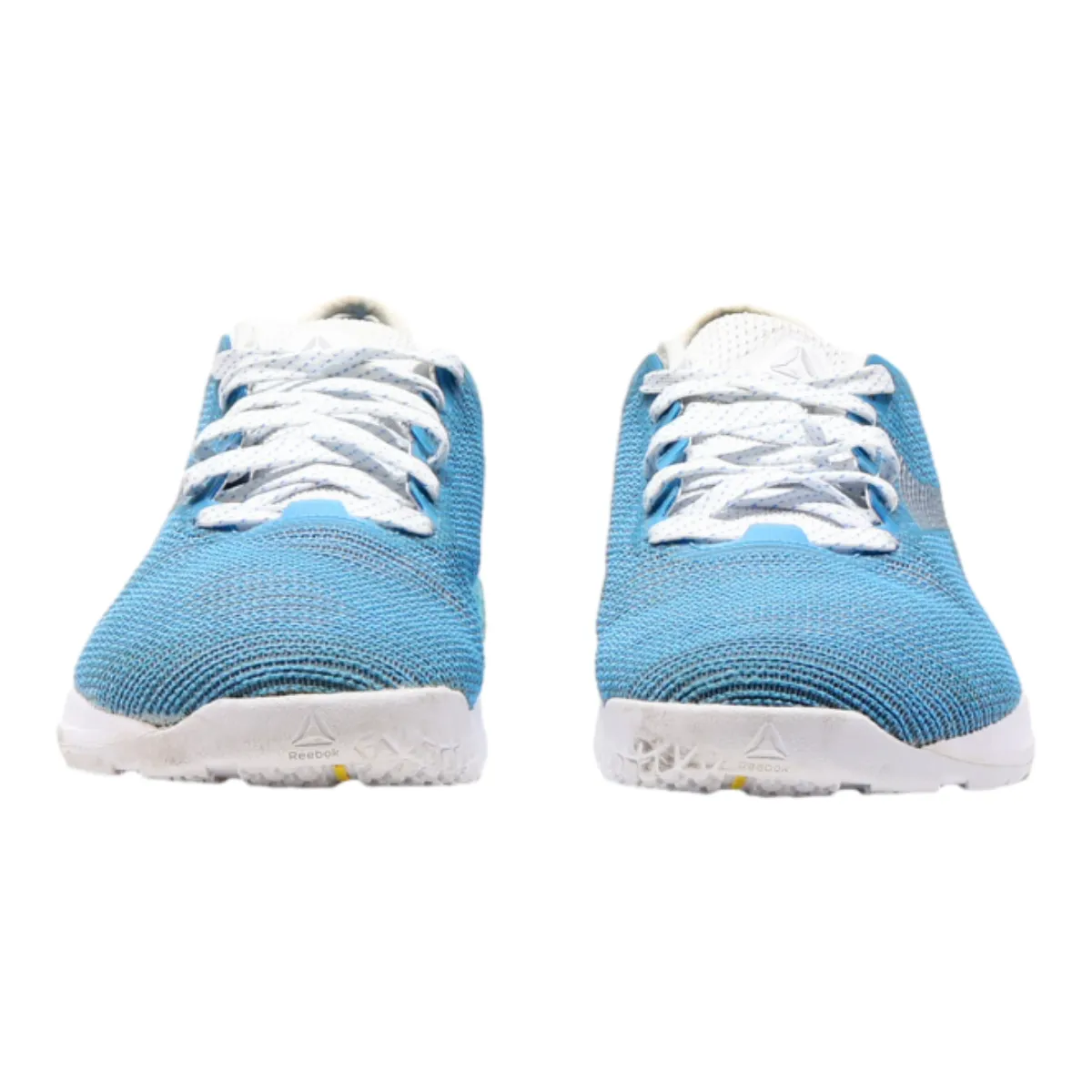 REEBOK Sneaker Trainers Blue Synthetic Womens UK 8