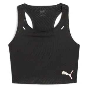 Run Ultraspun Scoop Neck Crop Top