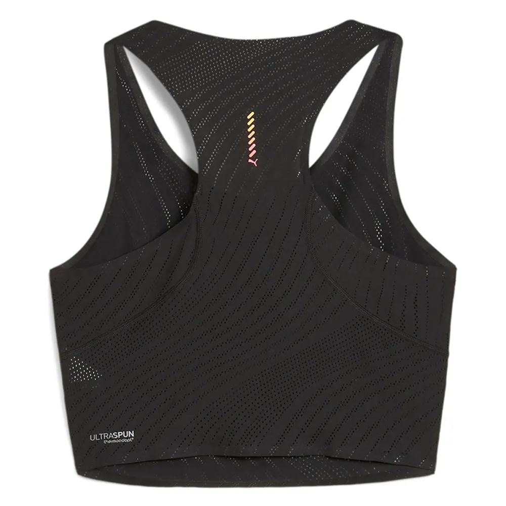 Run Ultraspun Scoop Neck Crop Top