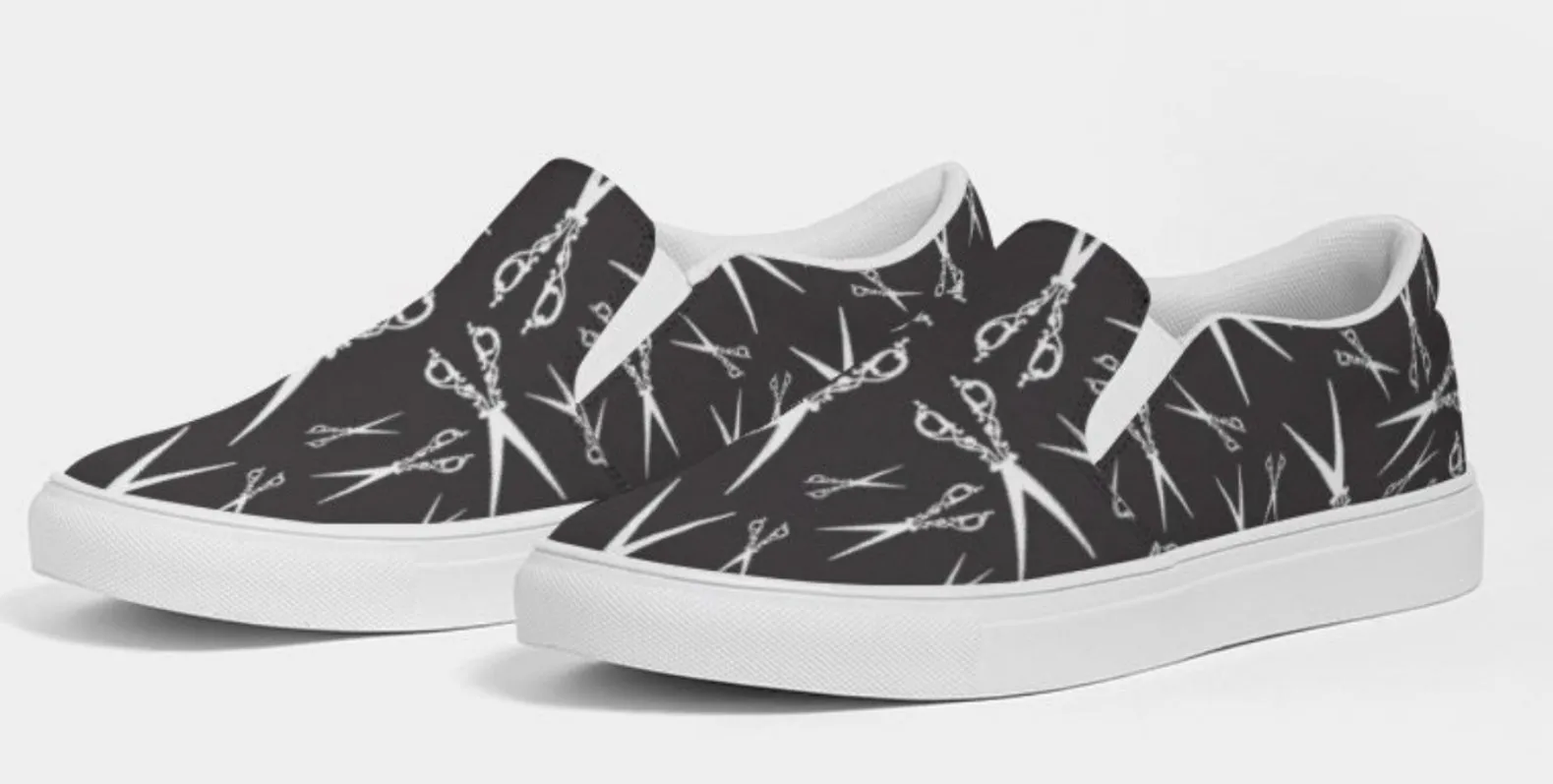 Scissor Canvas Sneakers