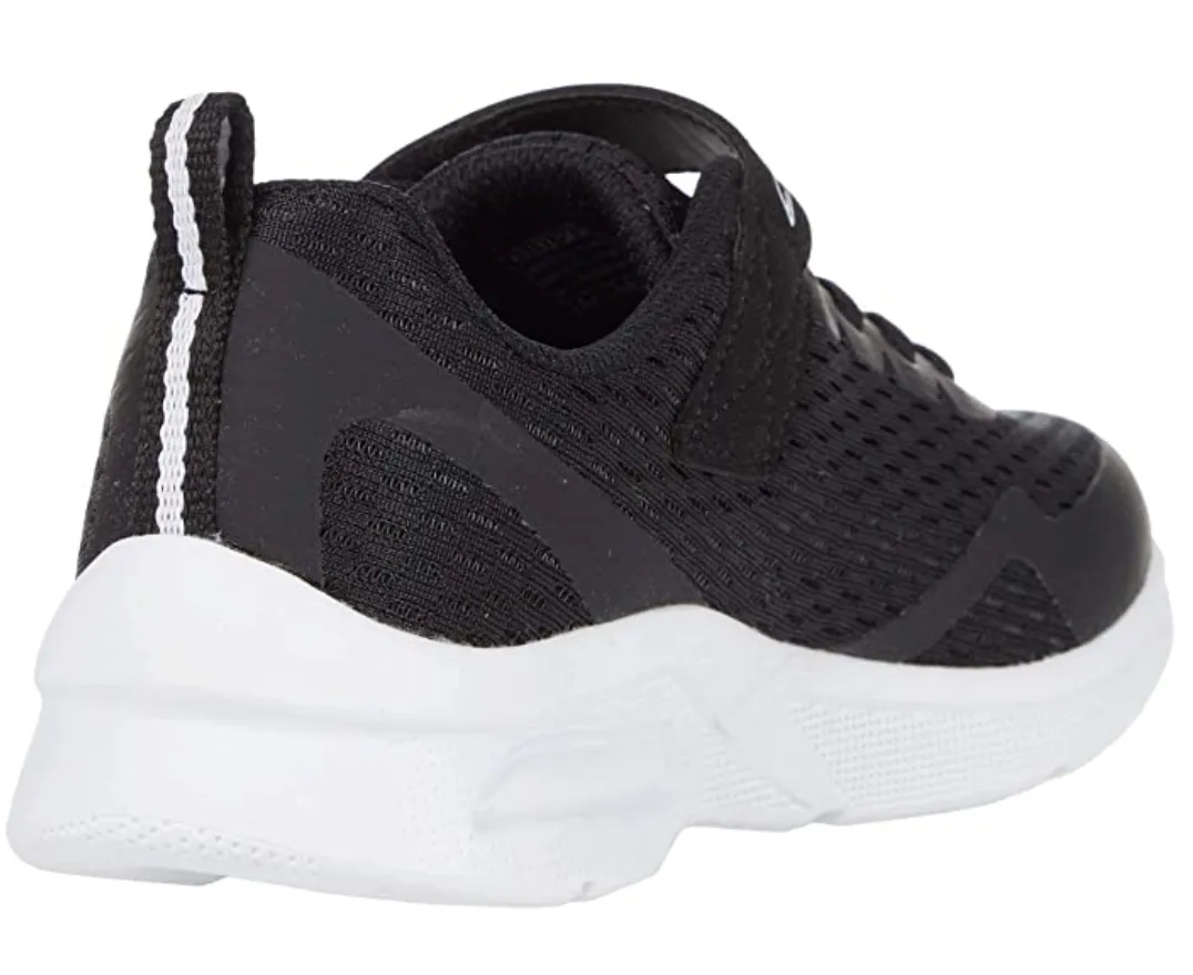 Skechers Kids Mircrospec Trainers - Black / White