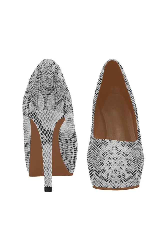 Snakeskin Women's High Heels