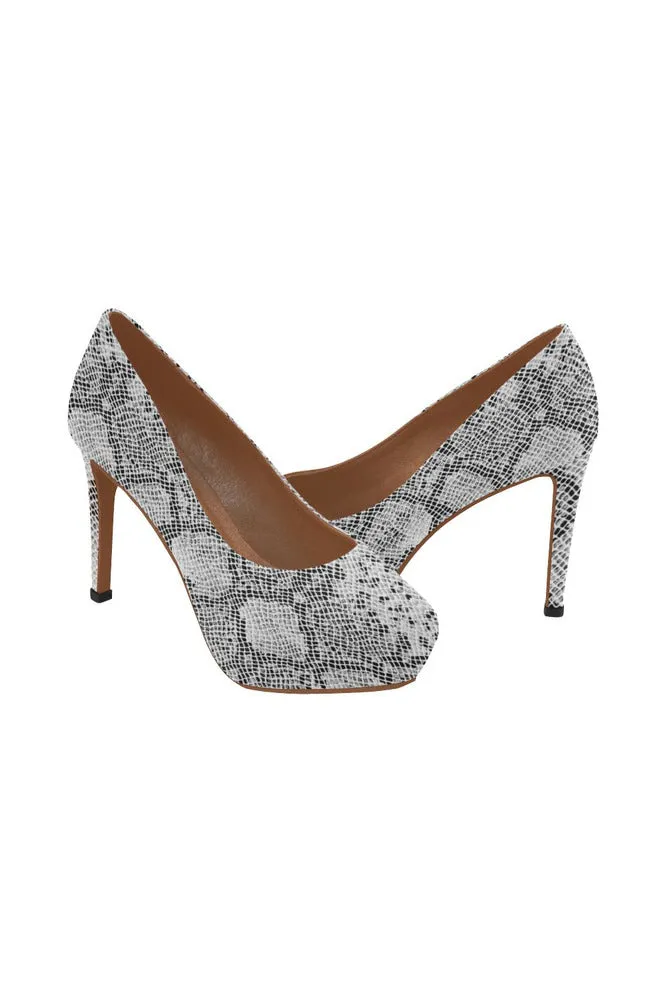 Snakeskin Women's High Heels
