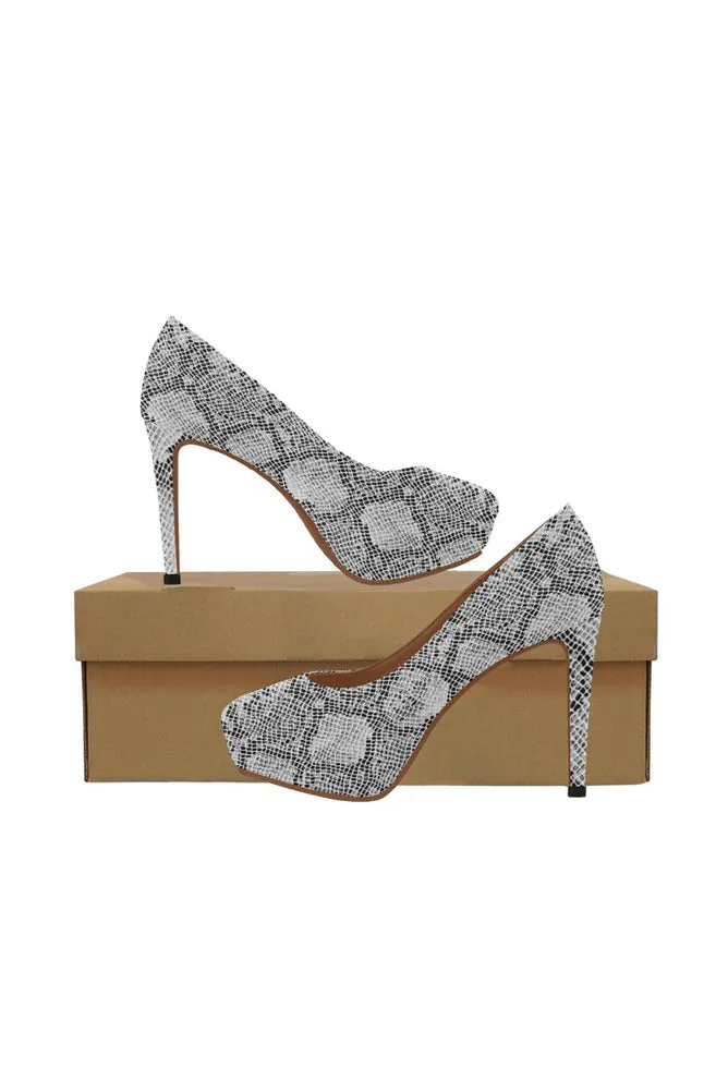 Snakeskin Women's High Heels